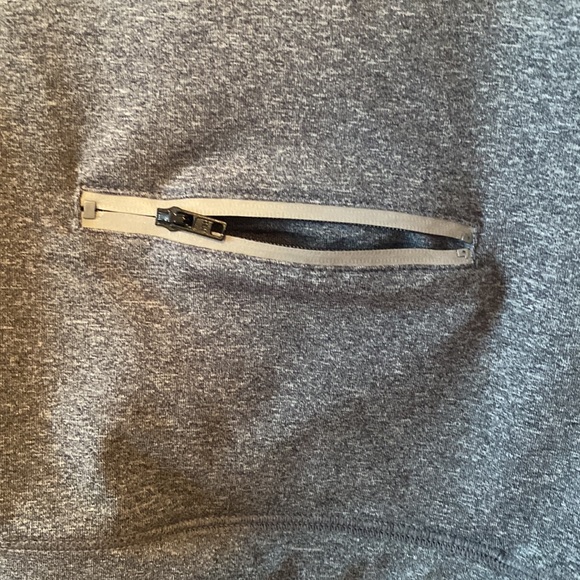 2/15$ PINK 1/4 Zip Grey Pullover Sweater - Picture 6 of 6